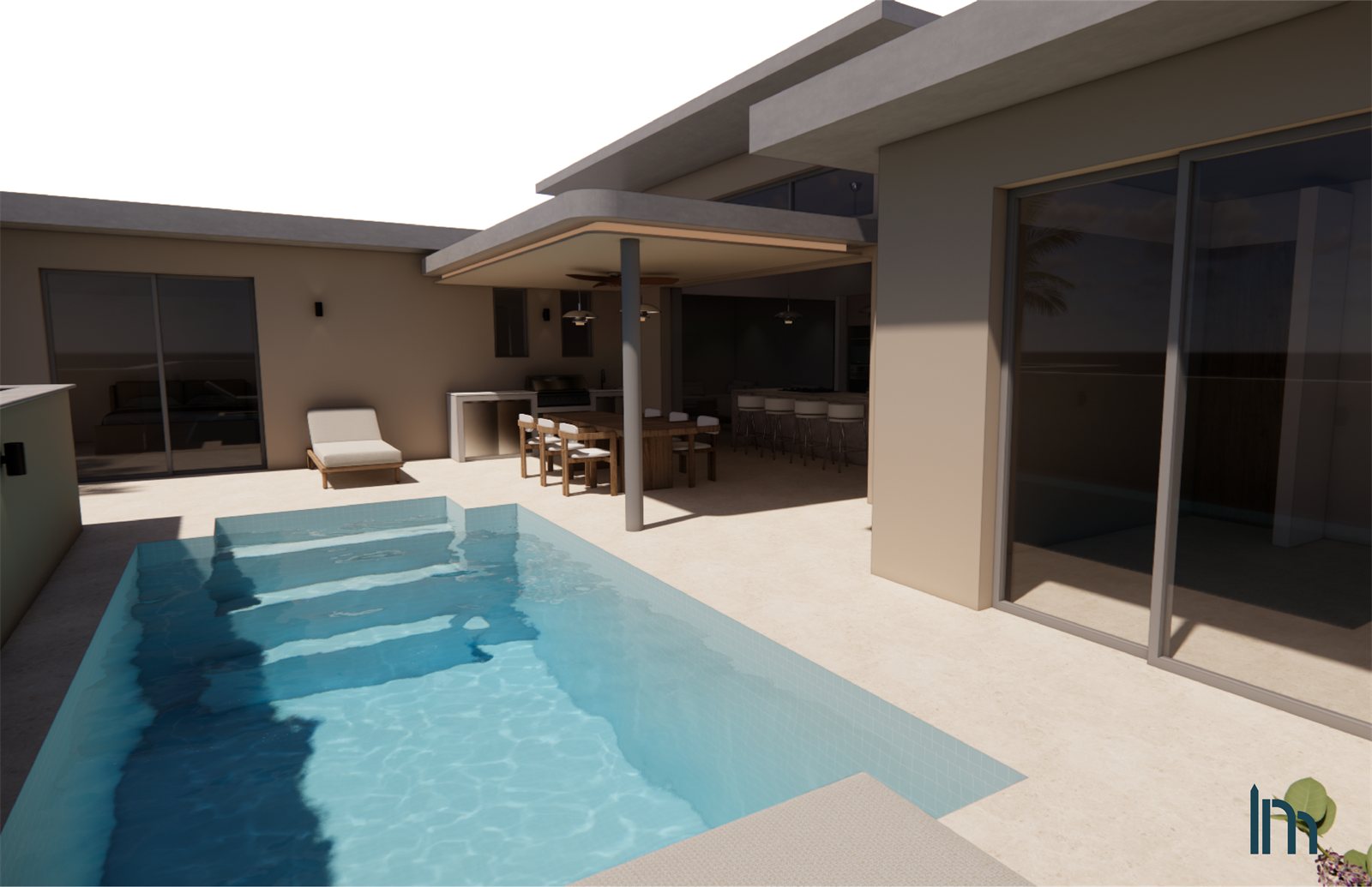 Casa Miami — exterior view.